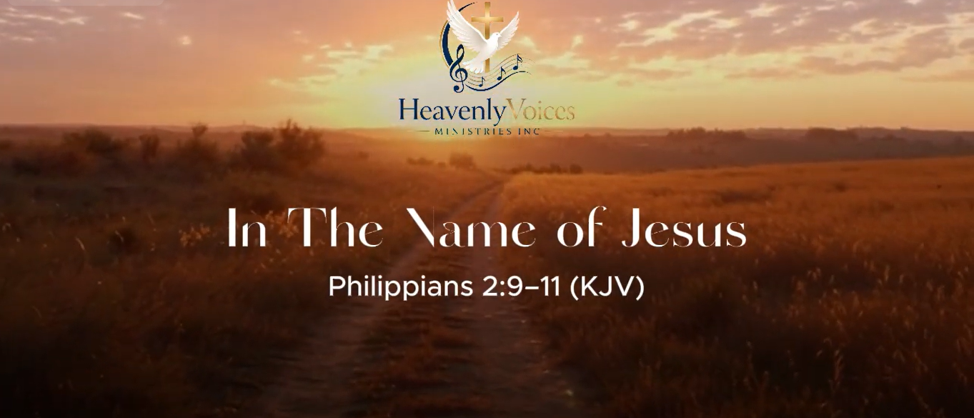 In the Name of Jesus